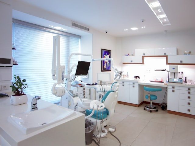 Treatment room with the chair